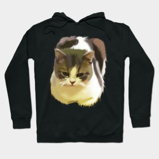 Sitting bread loaf meme funny cat Hoodie